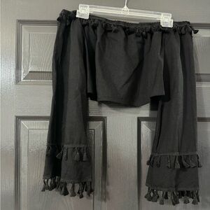 Two-Piece Tassel Outfit